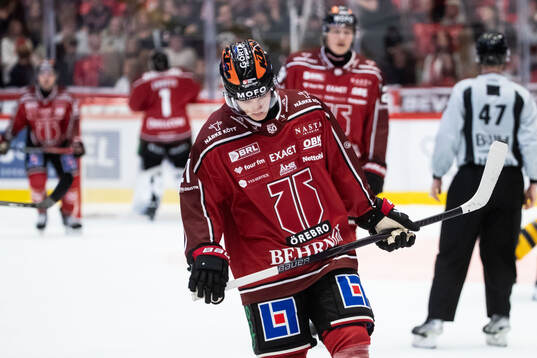 Örebros Patrik Puistola deppar
