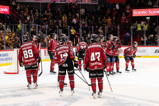 Örebros spelare deppar