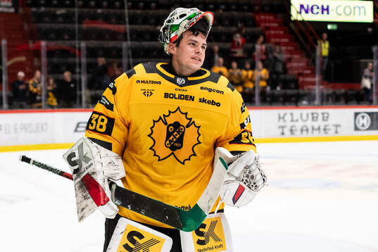 Skellefteås målvakt Strauss Mann