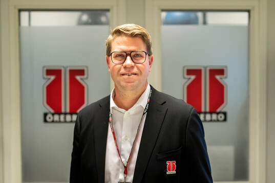 Porträtt på Örebros VD Andreas Westlund