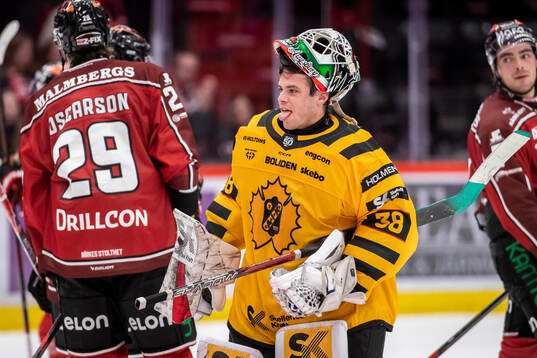Skellefteås målvakt Strauss Mann