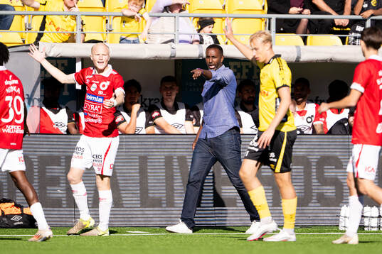 Degerfors tränare Henok Goitom