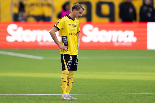 Elfsborgs Simon Hedlund deppar
