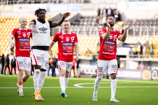 Degerfors Marcus Rafferty, Mamadouba Diaby, Sebastian