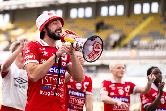 Degerfors Dijan Vukojevic jublar
