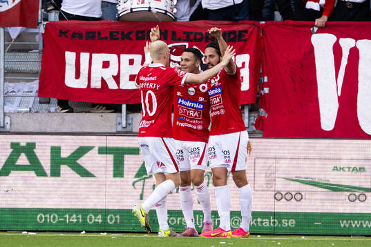 Degerfors Dijan Vukojevic jublar