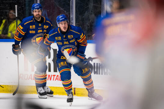 Djurgårdens Charles Hudon jublar