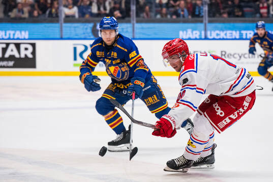 Djurgårdens Jesper Pettersson och Timrås David Lilja