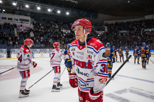 Timrås Albin Sundin deppar