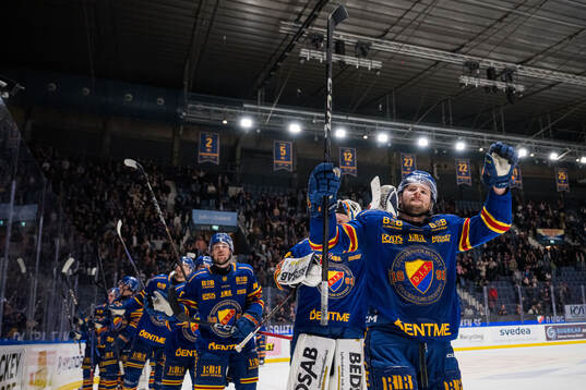 Djurgårdens Mathias Emilio Pettersen jublar