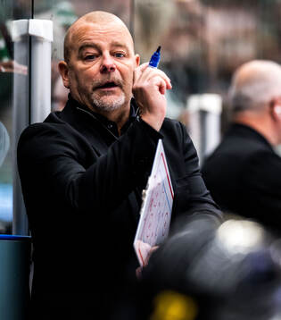 Brynäs tränare Niklas Gällstedt