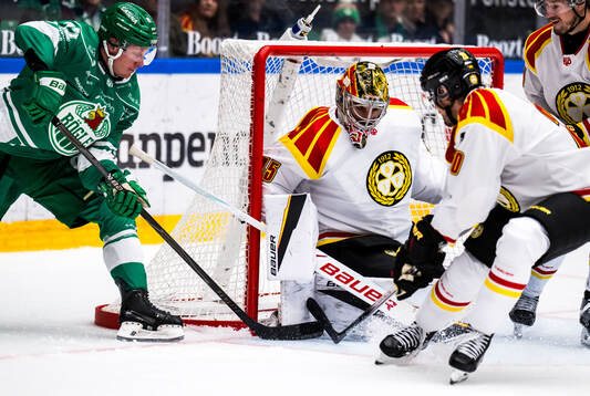 Brynäs målvakt Damian Clara