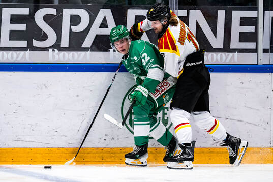 Rögles Felix Nilsson och Brynäs Axel Jonsson-Fjällby