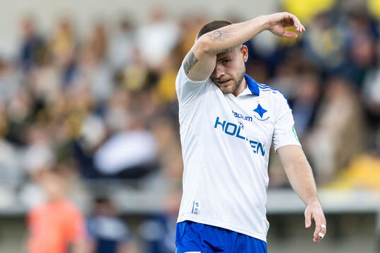 IFK Norrköpings Amadeus Sögaard deppar