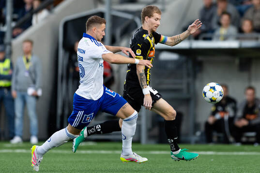 IFK Norrköpings Kevin Höög Jansson och Häckens Simon