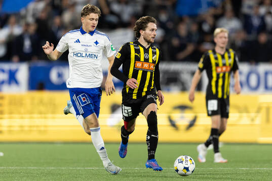 IFK Norrköpings Åke Andersson och Häckens Adam Lundkvist
