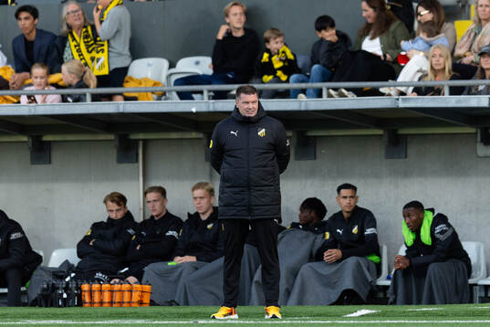 Häckens tränare Jens Gustafsson