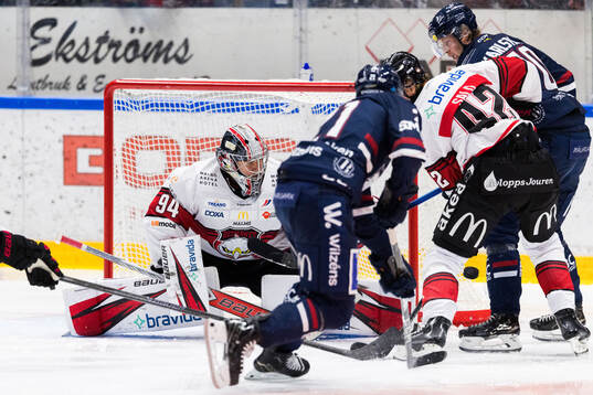 Malmö Redhawks målvakt Marek Langhamer