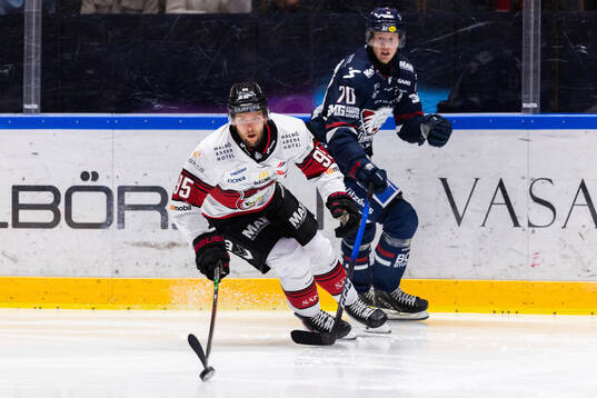 Malmö Redhawks Carl Persson och Linköpings Fredrik