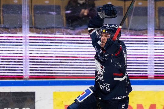 Linköpings Eskild Bakke Olsen jublar