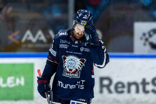 Linköpings Max Martin deppar