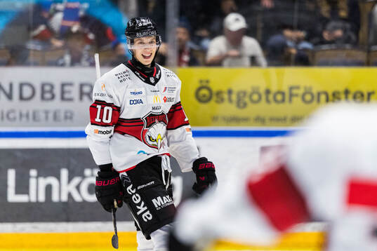 Malmö Redhawks William Von Barnekow jublar