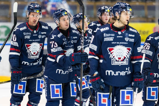 Linköpings Nicholas Shore deppar med lagkamrater