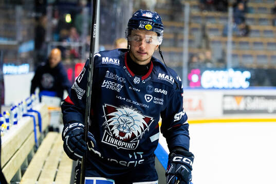 Linköpings Jakub Vrana deppar