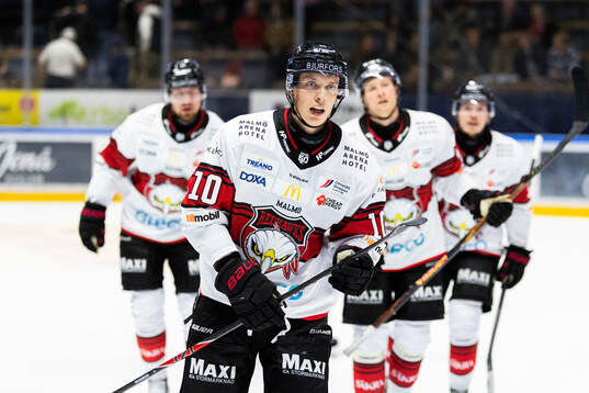 Malmö Redhawks William Von Barnekow jublar