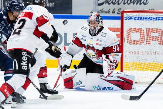 Malmö Redhawks målvakt Marek Langhamer