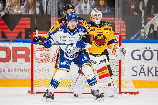 Leksands Andro Kaderli och Luleås Pontus Själin och