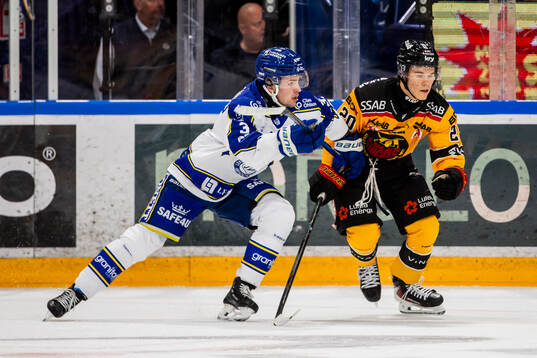 Leksands Fred Nilsson och Luleås Casper Juustovaara
