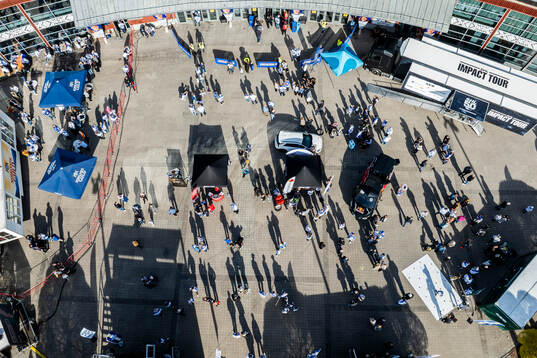 Tegera Arena och Impact tour