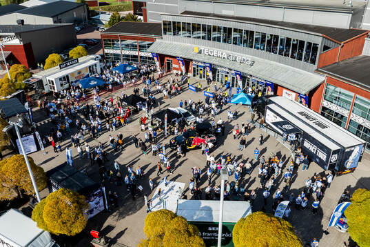 Tegera Arena och Impact tour