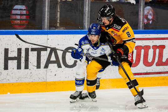 Leksands Michael Lindqvist och Luleås William Håkansson