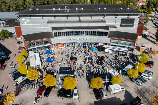 Tegera Arena och Impact tour