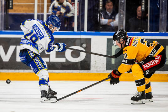 Leksands Michael Lindqvist och Luleås Erik Gustafsson