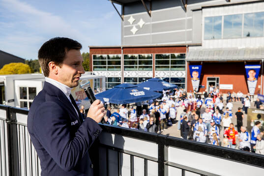Leksands målvaktstränare Alexander Millner