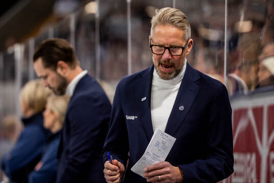 Leksands tränare Johan Hedberg