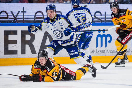 Luleås Pontus Andreasson och Leksands Fred Nilsson