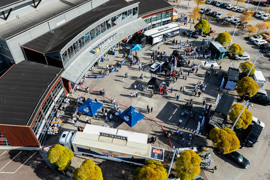 Tegera Arena och Impact tour