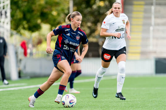 Rosengårds Anastasiya Pabiahaila och Brommapojkarnas Frida