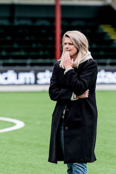 Rosengårds sportchef Emelie Lundberg deppar