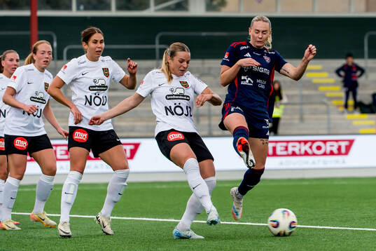 Rosengårds Emma Jansson och Brommapojkarnas spelare