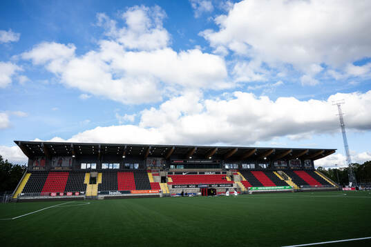 Interiör vy över Grimsta IP