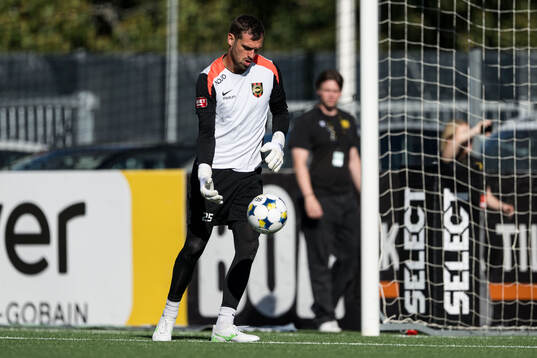Brommapojkarnas målvakt Davor Blazevic