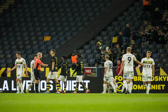 AIKs och GAIS spelare