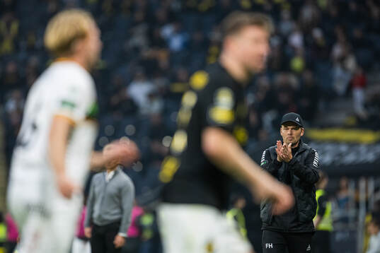 GAIS tränare Fredrik Holmberg