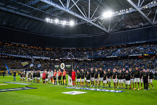 AIKs och GAIS spelare