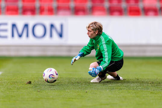 Hammarbys målvakt Moa Edrud